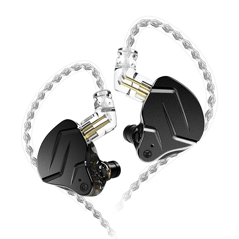 KZ ZSN PRO X 1BA+1DD Hybrid Drive HIFI Metal In Ear Earphone Sport Noise Cancelling Earbud Headset KZ ZAX ZSX AS10 ASF AS16 AS06