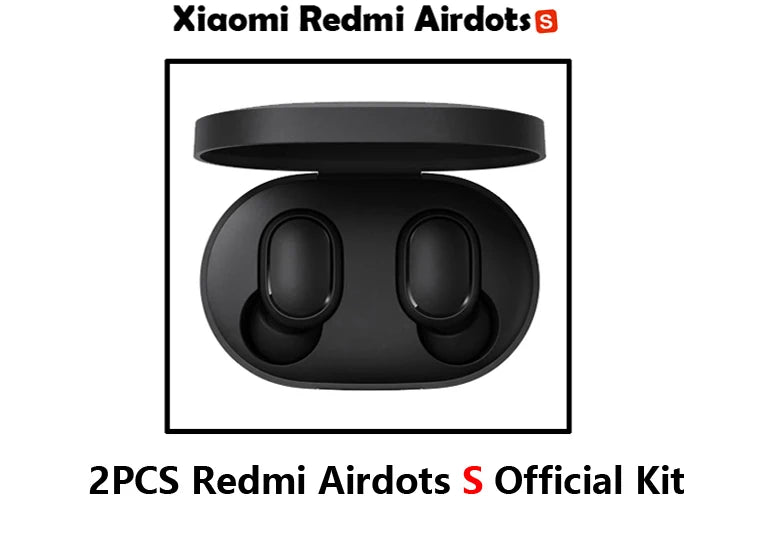 Xiaomi Redmi AirDots S Global Mic Handsfree Earbuds AI Control TWS Bluetooth Wireless Earphone BT5.0