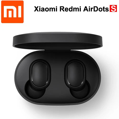 Xiaomi Redmi AirDots S Global Mic Handsfree Earbuds AI Control TWS Bluetooth Wireless Earphone BT5.0