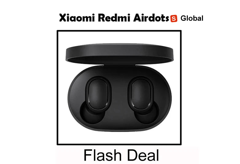 Xiaomi Redmi AirDots S Global Mic Handsfree Earbuds AI Control TWS Bluetooth Wireless Earphone BT5.0