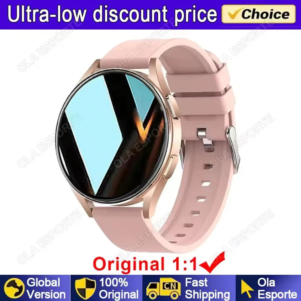 2025 New Women SmartWatch Bluetooth Call Lady Watches Sport Waterproof  Heart Rate  Sleep Smart Watch for  Women Present Gift