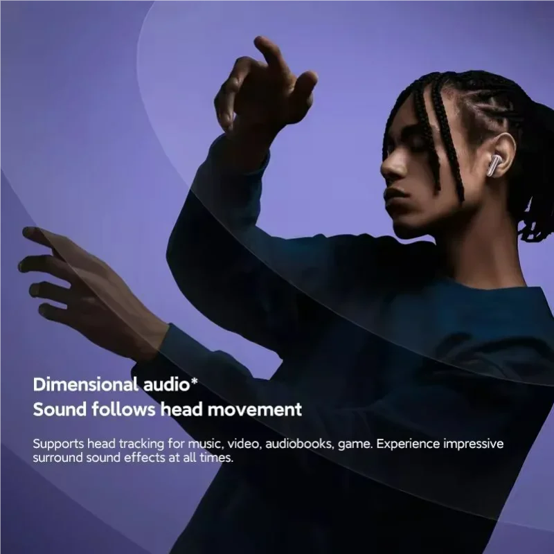 Xiaomi Redmi Buds 6 Pro TWS Earphone Bluetooth 5.3 Mi True Wireless Headset 55dB Active Noise Cancelling For Xiaomi Smartphone