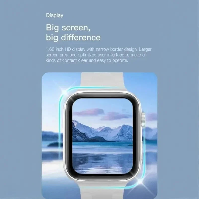 2025 Sports Smartwatch For Men Women Android IOS Phone 1.73" Screen Bluetooth Answer Call Heart Rate Fitness Tracker Watches