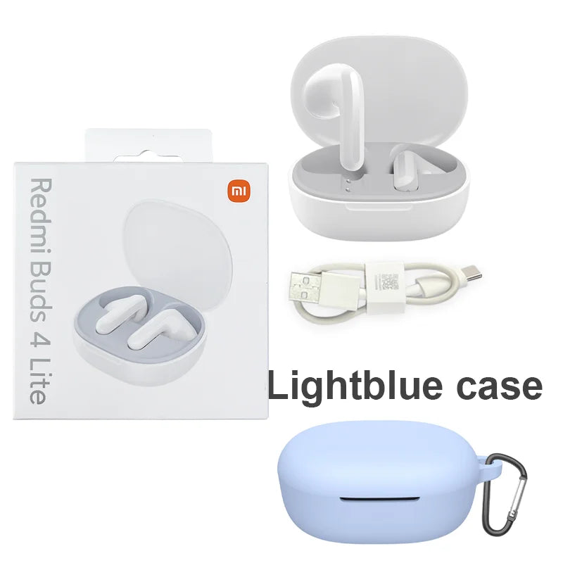 2023 New Xiaomi Redmi Buds 4 Lite TWS Earphone Bluetooth 5.3 Active Noise Cancelling Long Battery Life IP54 Buds 4 Youth Edition