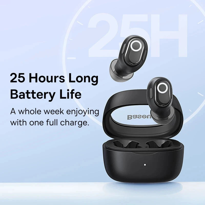 Baseus WM02 TWS Wireless Earphone Bluetooth 5.3 Headphone Headset True Wireless Earbuds Handsfree Ear Buds For iPhone 14 Pro Max