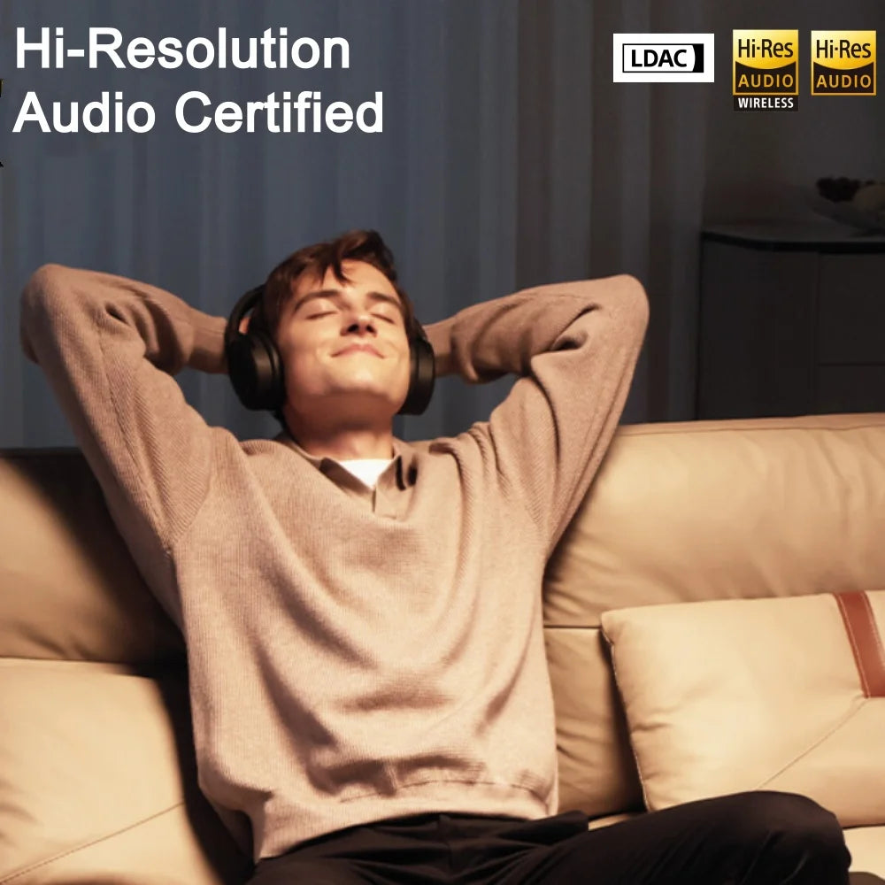Edifier WH950NB Active Noise Cancelling Wireless Headphones Hi-Res Wireless 55hrs Playback 4 Microphones Bluetooth 5.3 Headset