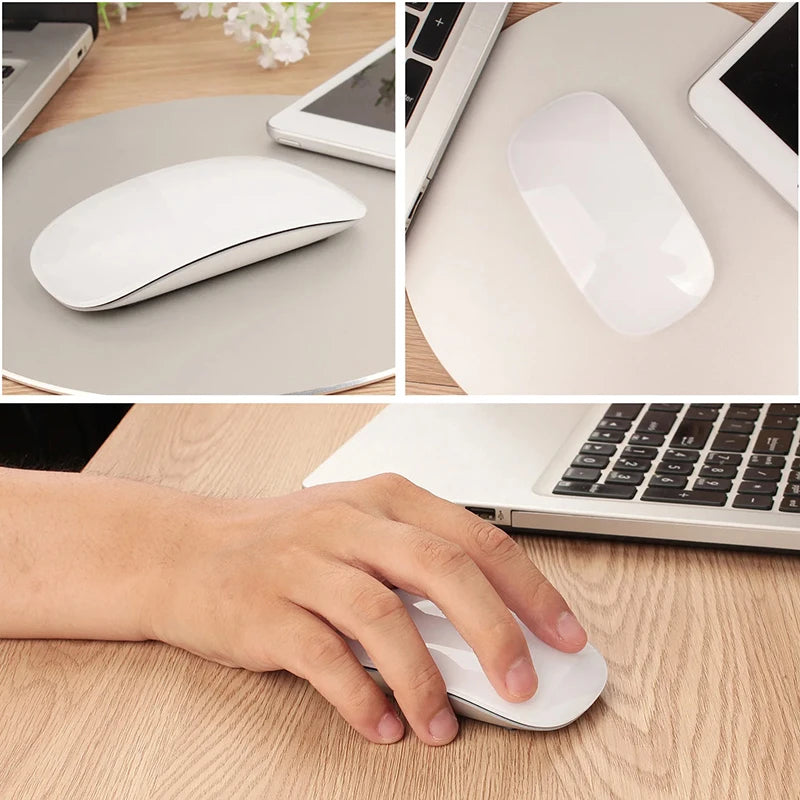 Wireless Bluetooth Magic Computer Mouse Rechargeable Touch Slim Ergonomic Dual-Mode Silent PC Mice For Apple Macbook Air