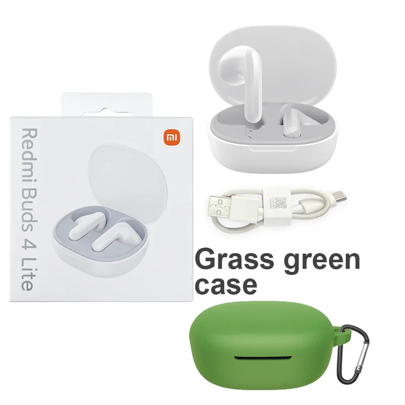 2023 New Xiaomi Redmi Buds 4 Lite TWS Earphone Bluetooth 5.3 Active Noise Cancelling Long Battery Life IP54 Buds 4 Youth Edition