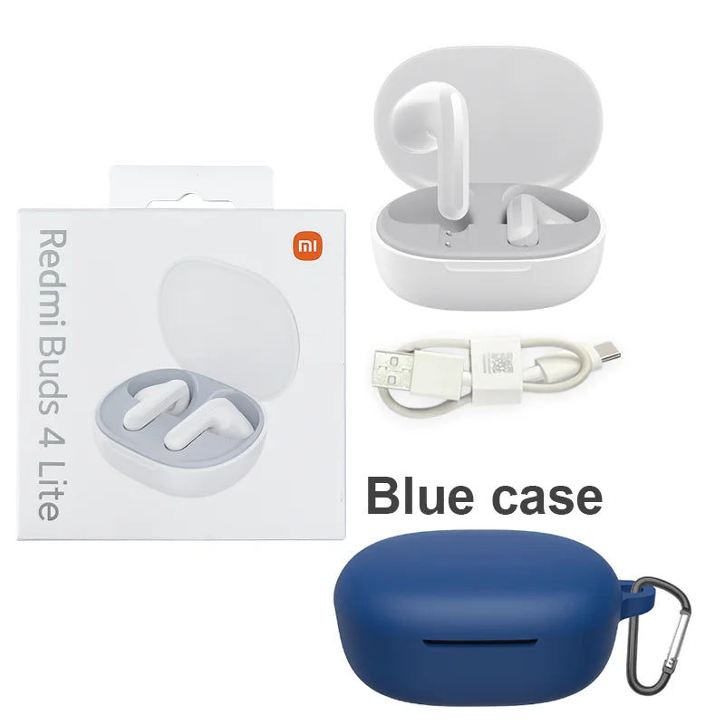 2023 New Xiaomi Redmi Buds 4 Lite TWS Earphone Bluetooth 5.3 Active Noise Cancelling Long Battery Life IP54 Buds 4 Youth Edition