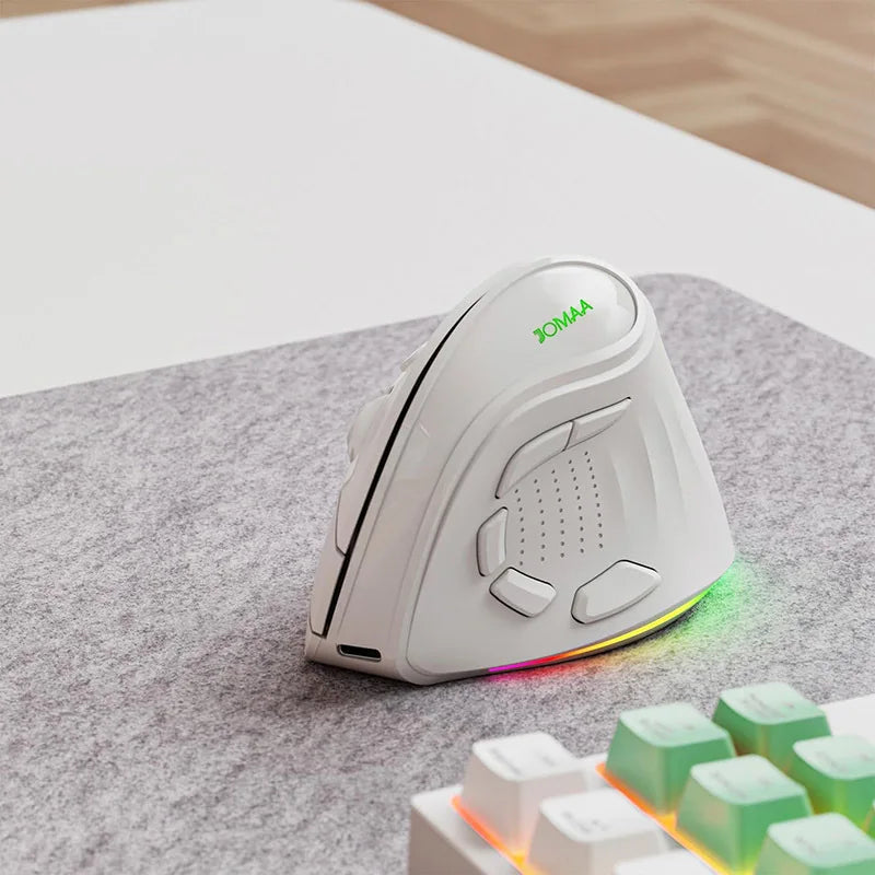 JOMAA-Wireless AI Mouse, 2.4G, Bluetooth, Voice Recording, Artificial Intelligence, 1600DPI, USB, Speech Recognition, Search