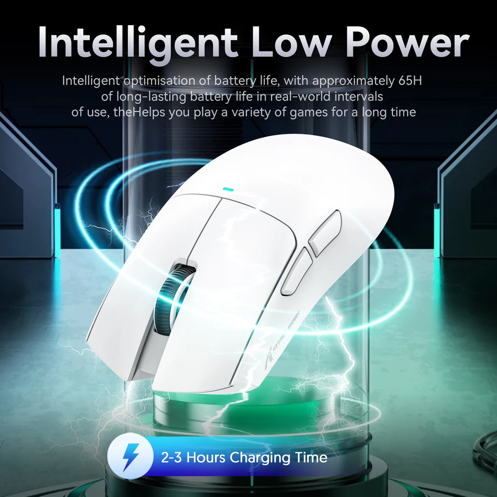 Attack Shark X11 Tri-Mode Connection 2.4GHz/Wired/Bluetooth PAW3311 22K000DPI 400IPS RGB  PC Gaming Mouse