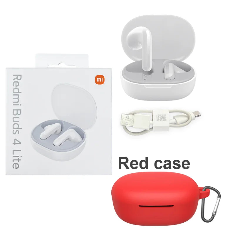 2023 New Xiaomi Redmi Buds 4 Lite TWS Earphone Bluetooth 5.3 Active Noise Cancelling Long Battery Life IP54 Buds 4 Youth Edition