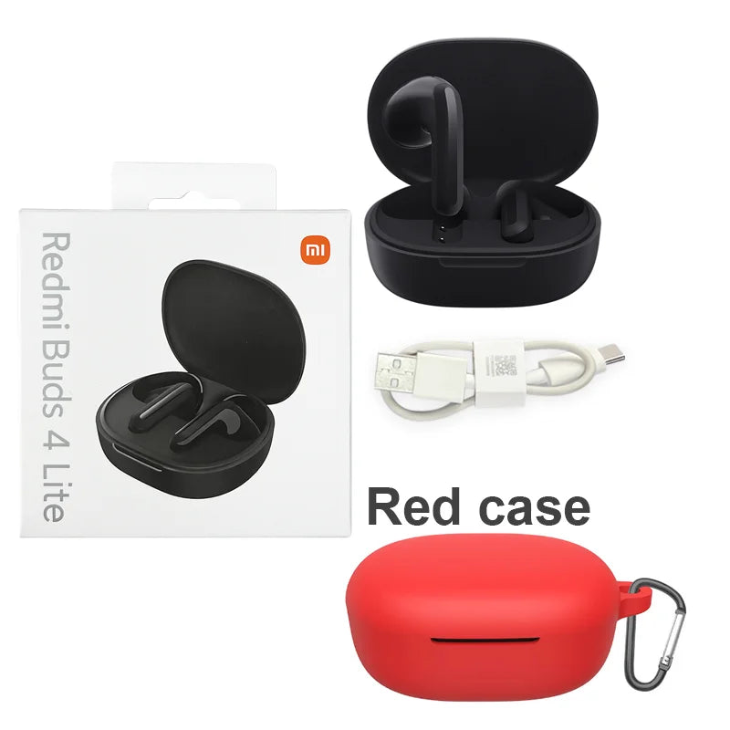2023 New Xiaomi Redmi Buds 4 Lite TWS Earphone Bluetooth 5.3 Active Noise Cancelling Long Battery Life IP54 Buds 4 Youth Edition