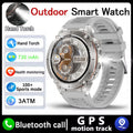 2025 NEW Dual-band GPS Outdoor Swim Sport Smart Watch Men Compass 730mAh Large Battery 10ATM Professional Waterproof Smart Watch
