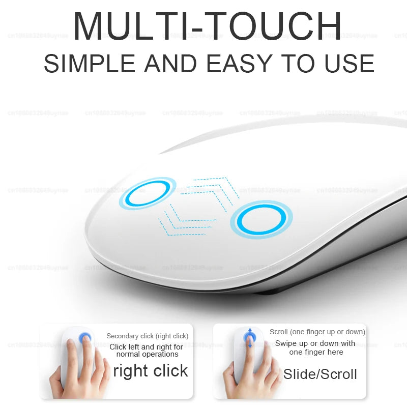 Multi-Touch Surface Magic Mouse For For APPLE Original Macbook Pro Air Mini Laptop Tablet PC iPad Bluetooth 5.0 Wireless Mouse