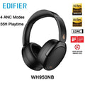 Edifier WH950NB Active Noise Cancelling Wireless Headphones Hi-Res Wireless 55hrs Playback 4 Microphones Bluetooth 5.3 Headset