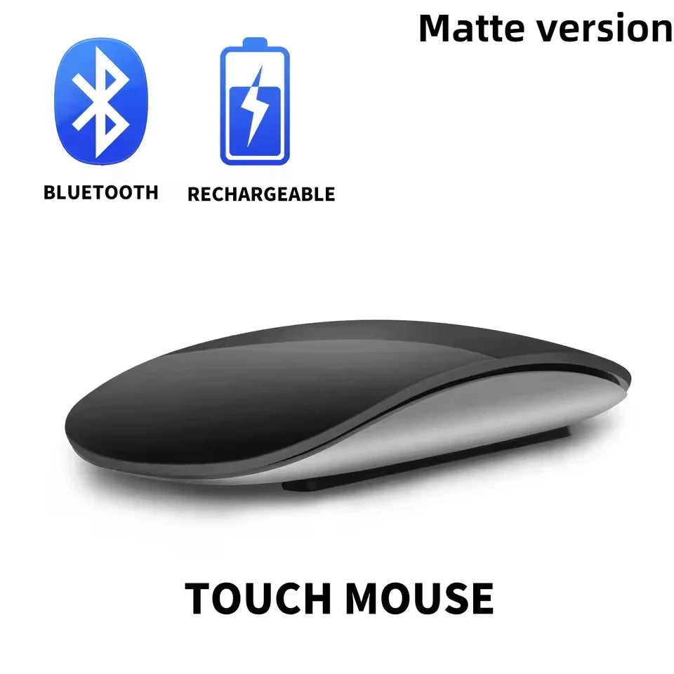 Wireless Bluetooth Magic Computer Mouse Rechargeable Touch Slim Ergonomic Dual-Mode Silent PC Mice For Apple Macbook Air