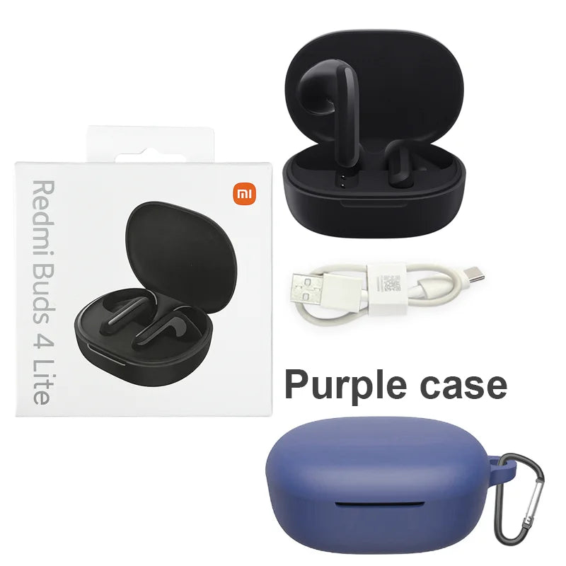 2023 New Xiaomi Redmi Buds 4 Lite TWS Earphone Bluetooth 5.3 Active Noise Cancelling Long Battery Life IP54 Buds 4 Youth Edition