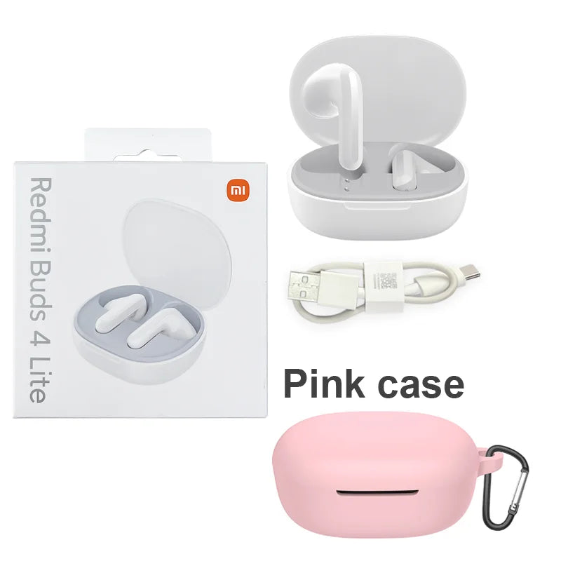 2023 New Xiaomi Redmi Buds 4 Lite TWS Earphone Bluetooth 5.3 Active Noise Cancelling Long Battery Life IP54 Buds 4 Youth Edition