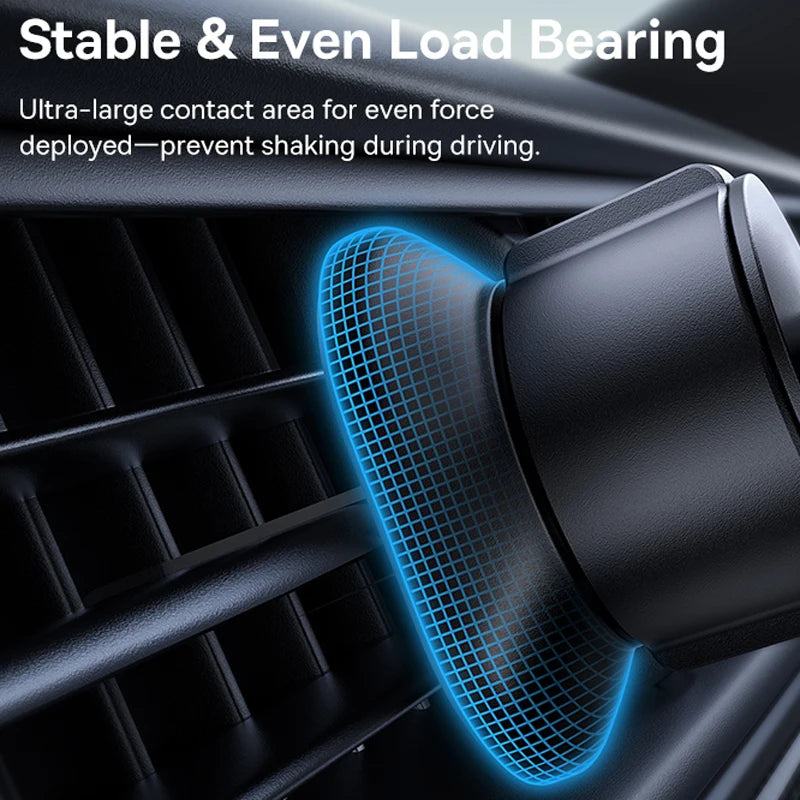 Baseus Metal Car Phone Holder Gravity Phone Stand Air Vent Car Holder Stand for iPhone Xiaomi Samsung Huawei Realme Moile Phone